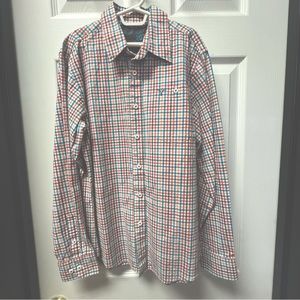 Wrangler 20X Competition Button Up Shirt Boys XL Western Rodeo Style